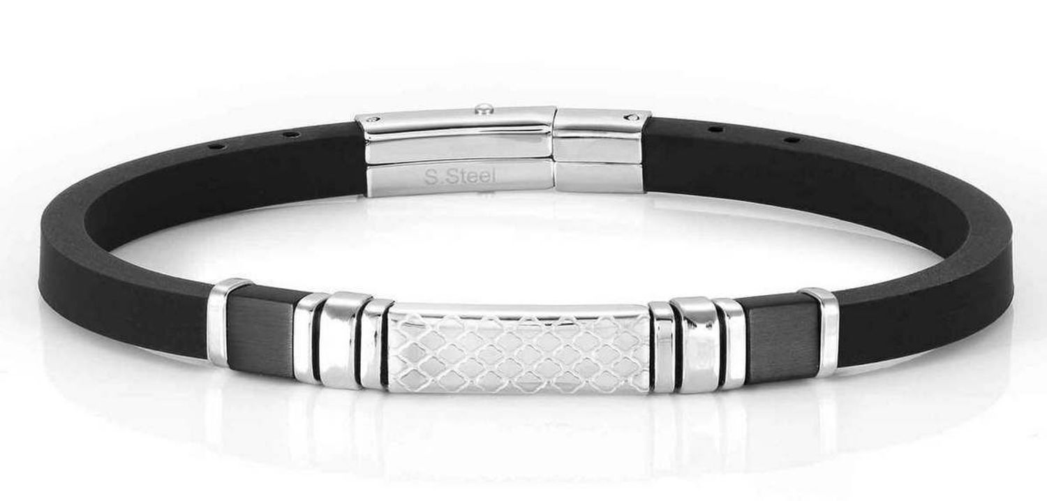 Bransoletka męska Nomination City kauczuk z grawerowaną blaszką 028807 001v.jpg